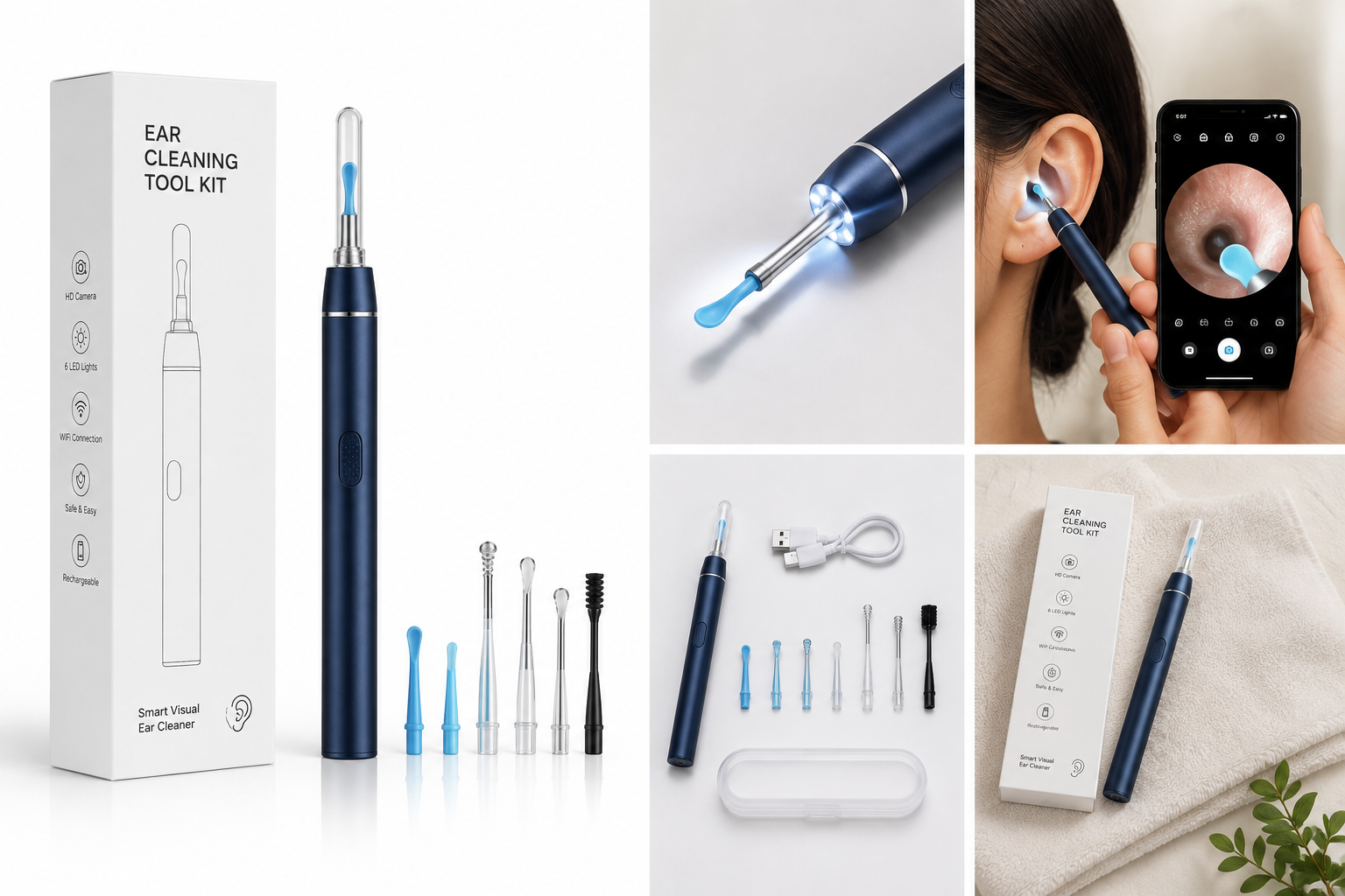 Rechargeable Ear Cleaning Tool product image