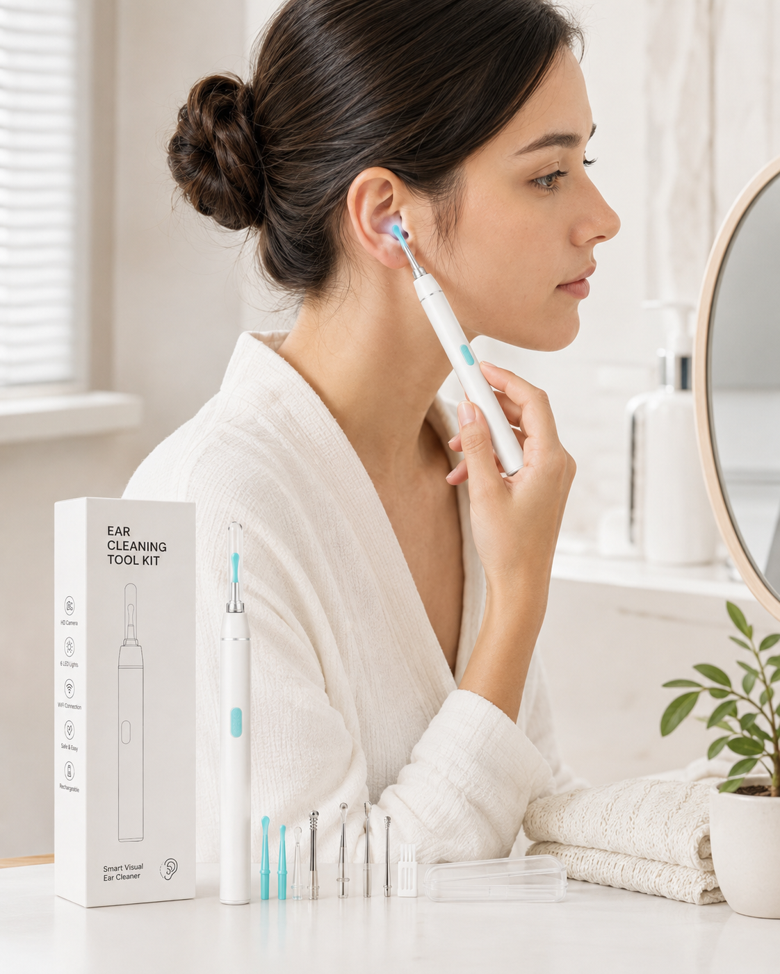 Rechargeable Ear Cleaning Tool product image