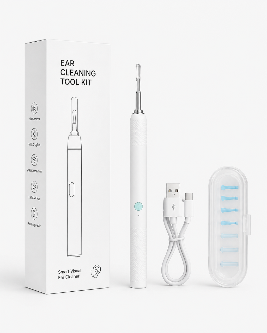 Rechargeable Ear Cleaning Tool product image