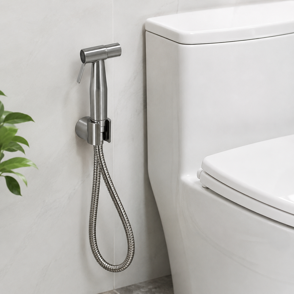 Stainless Steel Handheld Bidet Sprayer Set product image