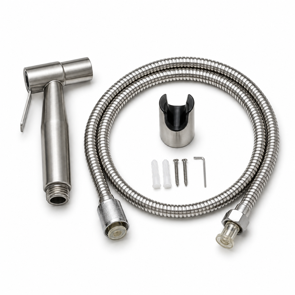 Stainless Steel Handheld Bidet Sprayer Set